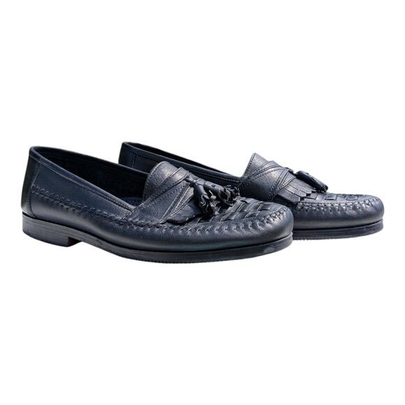 Giorgio Brutini Loafer Mens 9D Bartell Woven Leather Tassel Dress Shoe Casual main image 12